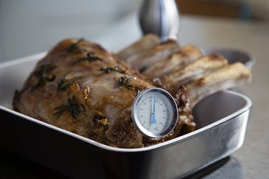 A una temperatura interna di 55ºC.